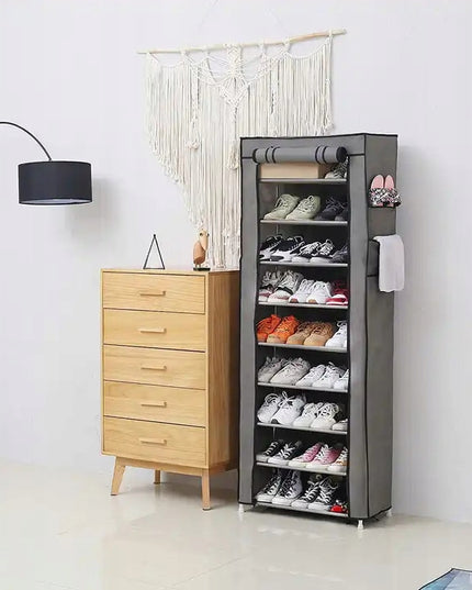 Medžiaginė batų lentyna