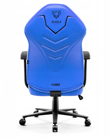 Medžiaginė žaidimų kėdė Diablo X-Gamer 2.0 Normal Size Cool Water