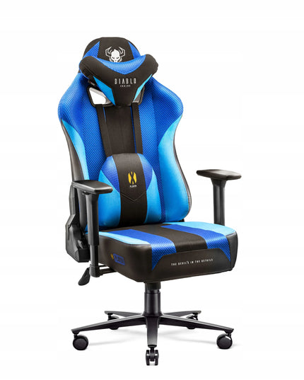 Medžiaginė žaidimų kėdė DIABLO X-Player 2.0 Normal Size Frost Black