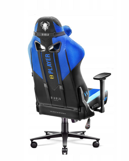 Medžiaginė žaidimų kėdė DIABLO X-Player 2.0 Normal Size Frost Black