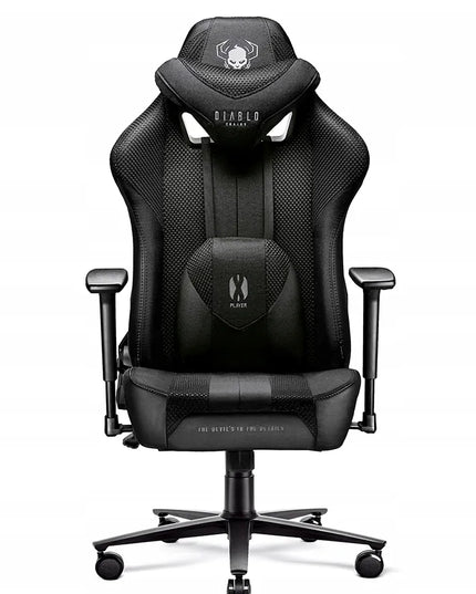 Medžiaginė žaidimų kėdė DIABLO X-Player 2.0 Normal Size: juoda