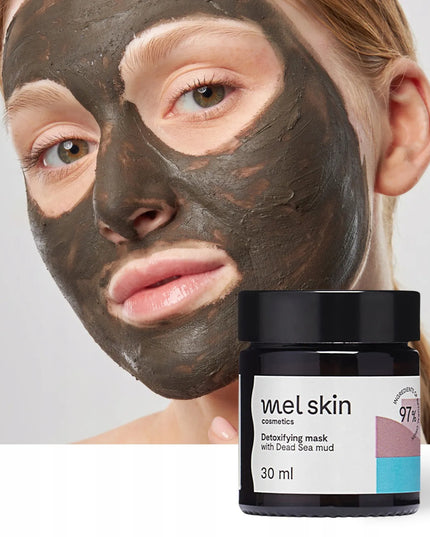 Mel Skin detoksikuojanti valomoji ir lyginamoji natūrali VEIDO KAUKĖ