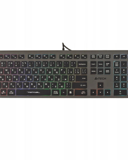 Membraninė klaviatūra A4TECH FSTYLER FX60H su neoniniu apšvietimu