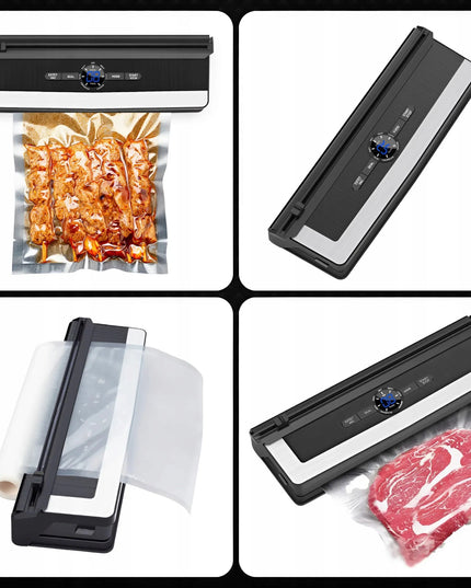MEMFLOW vakuuminis maisto pakuotojas, 135W, 7 režimai, komplektas su maišeliais