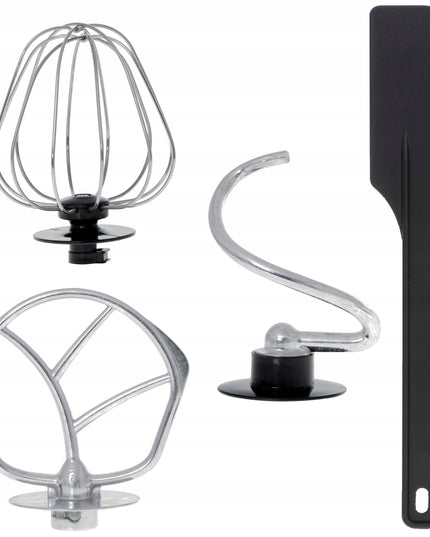 Mesko planetarinis virtuvės kombainas su LCD ekranu 2000W – 5L dubuo, 3 antgaliai, 7 greičiai, pakeliama galva