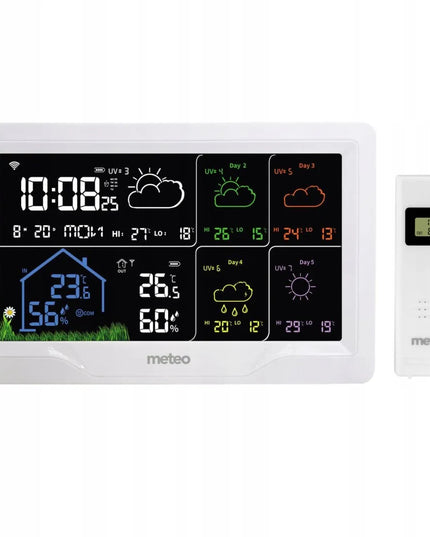 METEO 05SP401 belaidė WIFI meteorologinė stotelė su orų prognoze