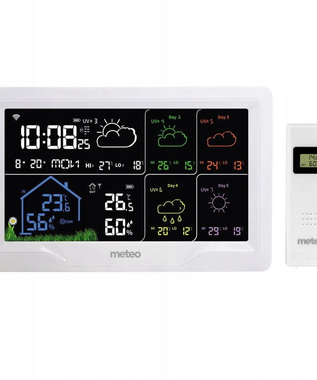 METEO 05SP401 belaidė WIFI meteorologinė stotelė su orų prognoze