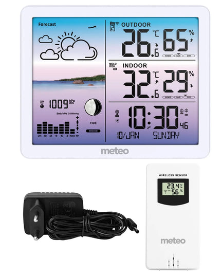 METEO SP107B orų stotelė, balta