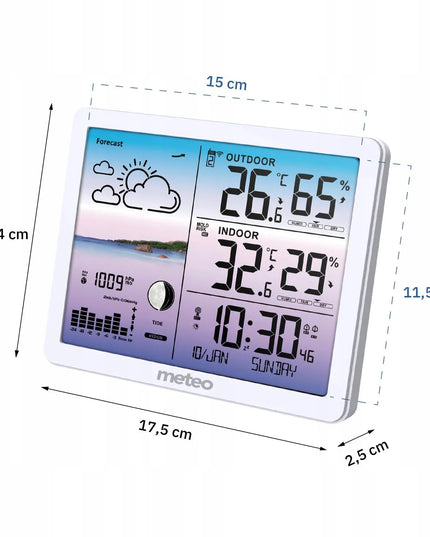 METEO SP107B orų stotelė, balta