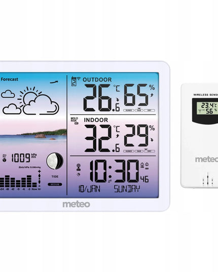 METEO SP107B orų stotelė, balta
