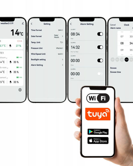 METEO SP400 WIFI oro kokybės stotelė su barometru