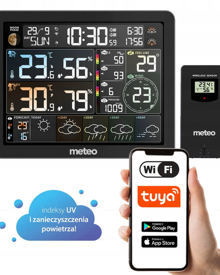 METEO SP400 WIFI oro kokybės stotelė su barometru