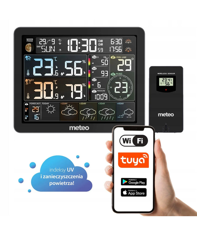 METEO SP400 WIFI oro kokybės stotelė su barometru