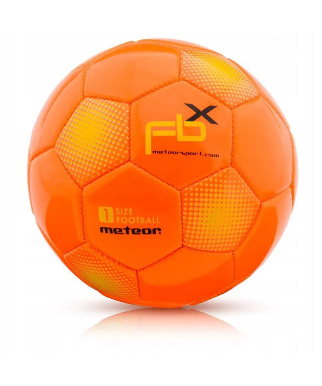 Meteor FBX MINI #1 futbolo kamuolys treniruotėms vaikams oranžinis