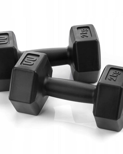 Meteor hanteliai, rinkinys 2x2kg, fitnesas, jėgos treniruotės