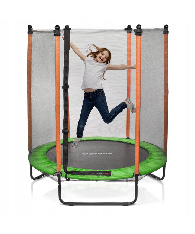 "Meteor" mini batutas vaikams 140 cm (4,5 pėdos) su apsauginiu tinklu