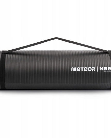 Meteor NBR mankštos kilimėlis jogai, fitnesui ir gimnastikai 182x62x1,5 cm