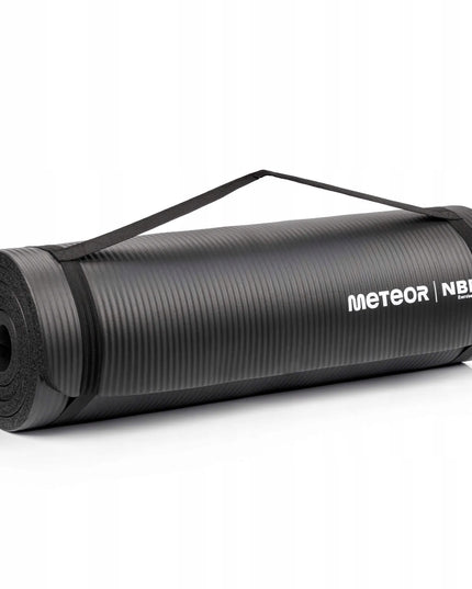 Meteor NBR mankštos kilimėlis jogai, fitnesui ir gimnastikai 182x62x1,5 cm