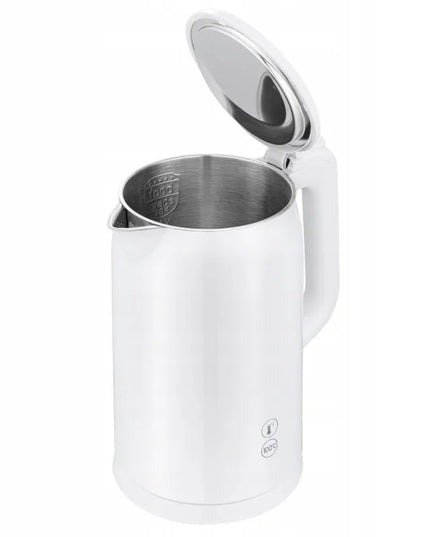MG Home elektrinis virdulys su temperatūros reguliavimu DK24005W, baltas, 1,7 l
