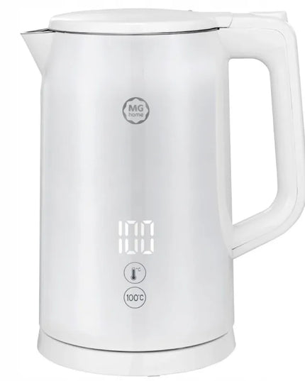 MG Home elektrinis virdulys su temperatūros reguliavimu DK24005W, baltas, 1,7 l