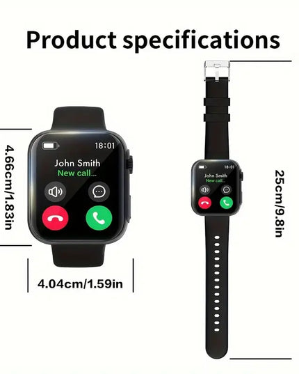 MICROBEAR Išmanusis Laikrodis su Belaidžiu Skambučiu, Sporto Režimais, Žingsniamačiu ir IP67 Atsparumu Vandeniui