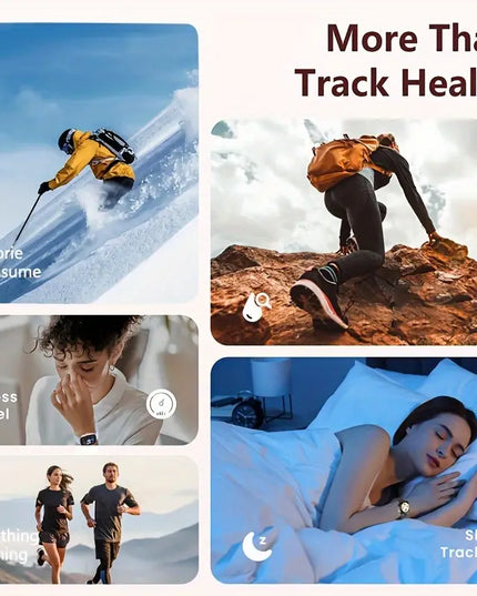 MICROBEAR Išmanusis Laikrodis su Belaidžiu Skambučiu, Sporto Režimais, Žingsniamačiu ir IP67 Atsparumu Vandeniui