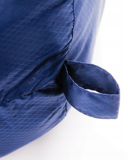 Miegmaišis Meteor Indus R mumijos tipo 220x80/50 cm dviejų sezonų lengvas turistinis miegmaišis mėlynos spalvos