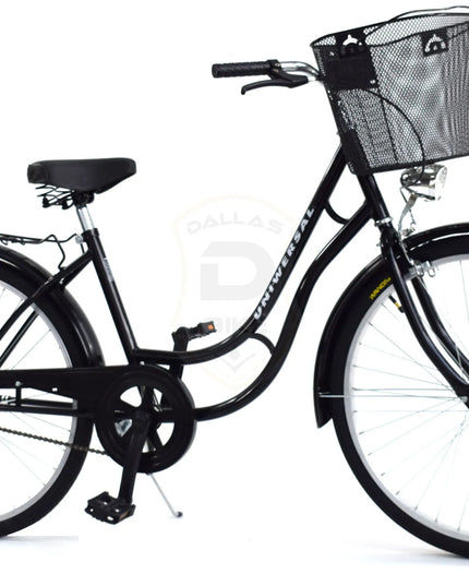 Miesto dviratis Dallas Bike Uniwersal 26 colių su krepšiu