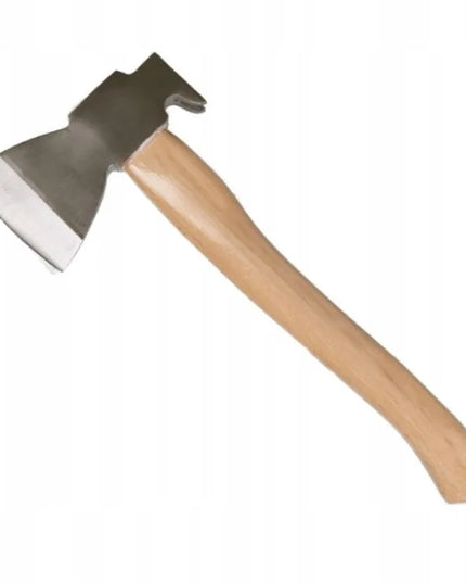 Mil-Tec kirvis 37 cm turistinis kirvukas kempingui bushcraft medinis