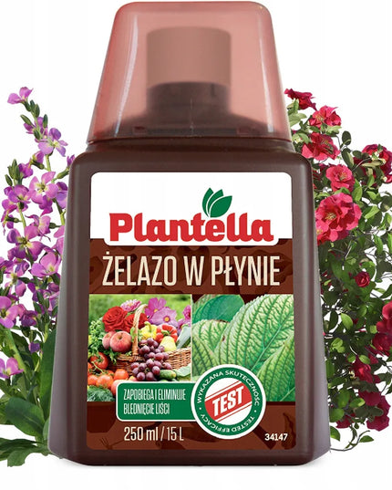 Mineralinės trąšos „Platella“ su geležimi daržovėms, pomidorams ir agurkams, 250 ml