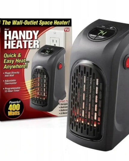 Mini elektrinis šildytuvas Handy Heater 400W su nuotolinio valdymo pulteliu