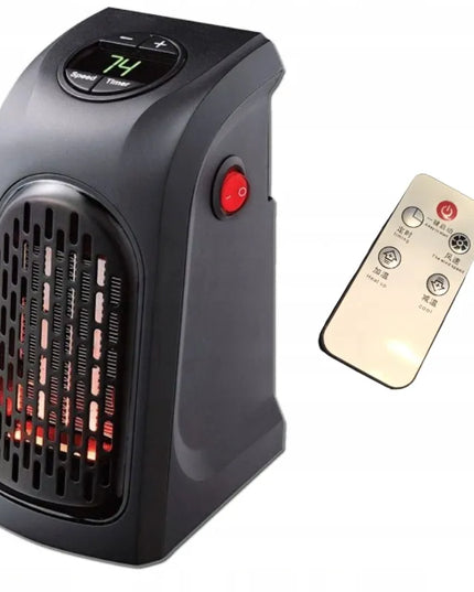 Mini elektrinis šildytuvas Handy Heater 400W su nuotolinio valdymo pulteliu
