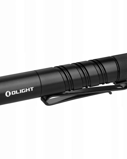 Mini kišeninis žibintuvėlis Olight I3T 2 EOS Black 300 lm, 2 švietimo režimai