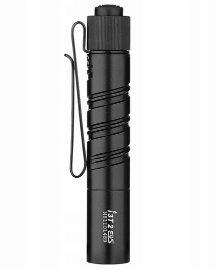 Mini kišeninis žibintuvėlis Olight I3T 2 EOS Black 300 lm, 2 švietimo režimai