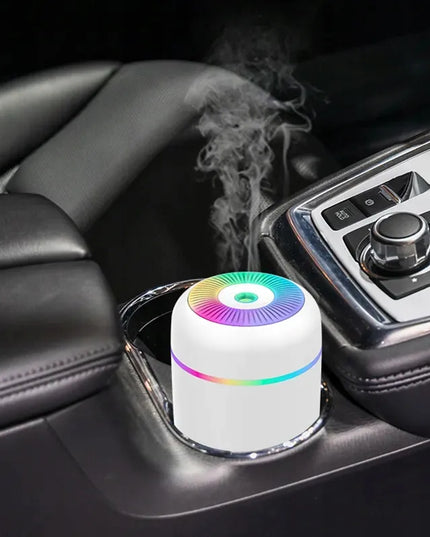 MINI ORO DRĖKINTUVAS AROMATERAPIJOS DIFUZORIUS KVAPŲ DIFUZORIUS RGB NAKTINĖ LEMPA