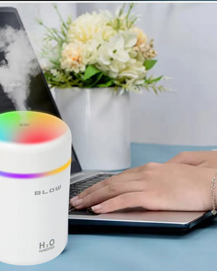 MINI ORO DRĖKINTUVAS AROMATERAPIJOS DIFUZORIUS KVAPŲ DIFUZORIUS RGB NAKTINĖ LEMPA