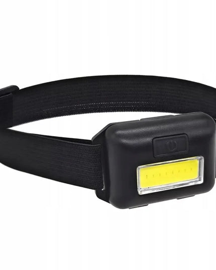 Mini priekinis žibintas COB 3xAAA, 3 darbo režimai, sportui, turizmui, dviračiui, dirbtuvėms