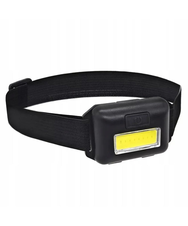 Mini priekinis žibintas COB 3xAAA, 3 darbo režimai, sportui, turizmui, dviračiui, dirbtuvėms