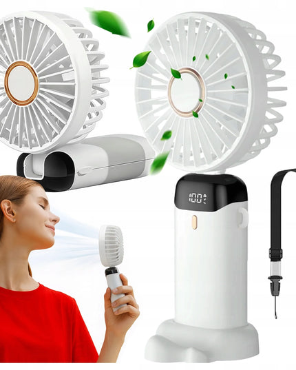 Mini ventiliatorius Alogy CoolBreeze™ nešiojamas stalinis su USB-C