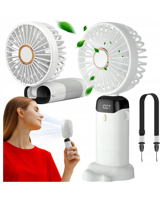 Mini ventiliatorius Alogy CoolBreeze™ nešiojamas stalinis su USB-C