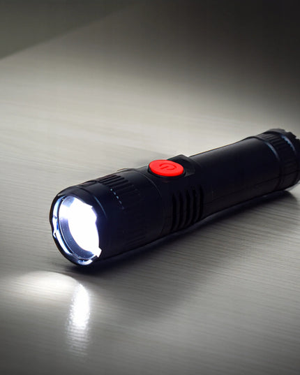 Miniatiūrinis įkraunamas LED žibintuvėlis AKB-POLAND, USB-C, 2W, su priartinimo funkcija