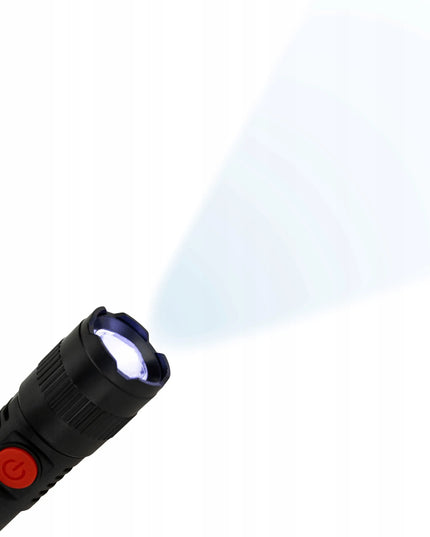 Miniatiūrinis įkraunamas LED žibintuvėlis AKB-POLAND, USB-C, 2W, su priartinimo funkcija