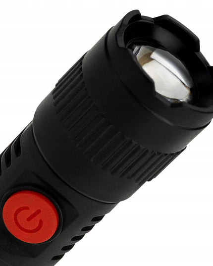 Miniatiūrinis įkraunamas LED žibintuvėlis AKB-POLAND, USB-C, 2W, su priartinimo funkcija