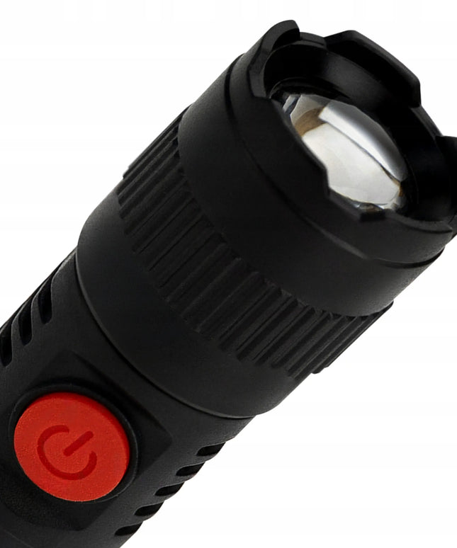 Miniatiūrinis įkraunamas LED žibintuvėlis AKB-POLAND, USB-C, 2W, su priartinimo funkcija