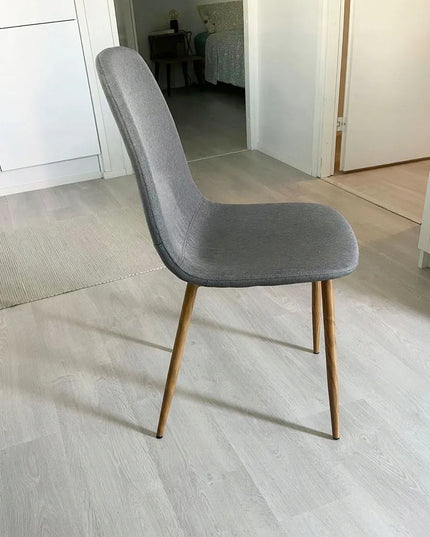 Minkšta kėdė svetainei ir virtuvei JYSK Jonstrup, pilka
