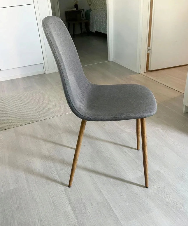 Minkšta kėdė svetainei ir virtuvei JYSK Jonstrup, pilka