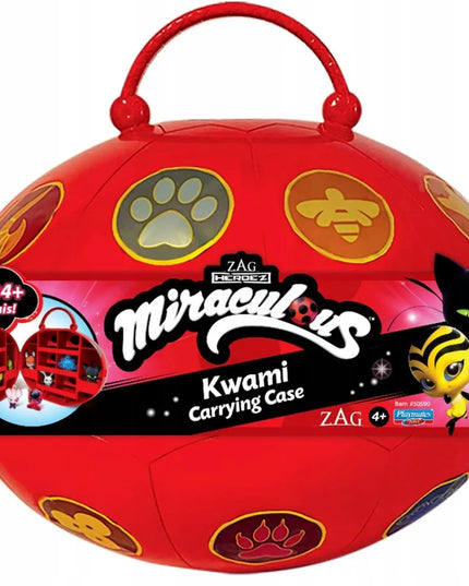 Miraculous Biedronka ir Juodasis Katinas rinkinys – Miracle Box dėžutė фигуrkoms + 4 Kwami figūrėlės