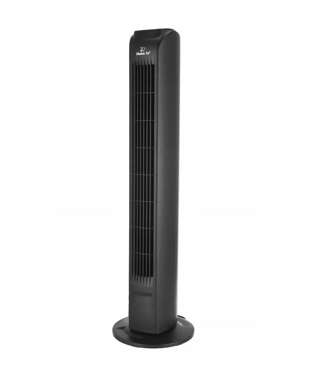 Mission Air TOWER FAN koloninis ventiliatorius, tyliai veikiantis, juodas