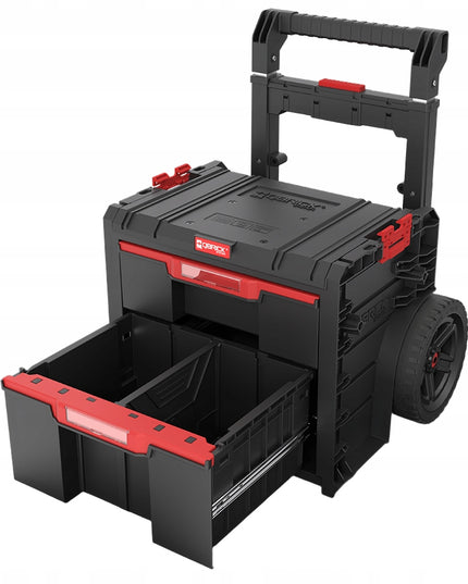 Mobilus įrankių vežimėlis QBRICK SYSTEM PRO CART2.0 PLUS DRAWER2 9,5 l + 12 l