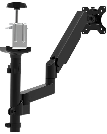 Monitoro laikiklis Spacetronik, 32", iki 12 kg, VESA 75/100, reguliuojamas, juodas